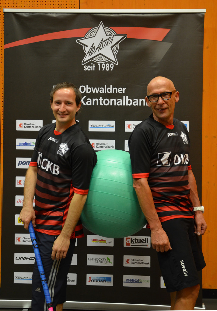 Führen neu die Zügel der Herren von Ad Astra: Cheftrainer Michal Rybka (links) und Physis-Trainer Hubi Flüeler (rechts).