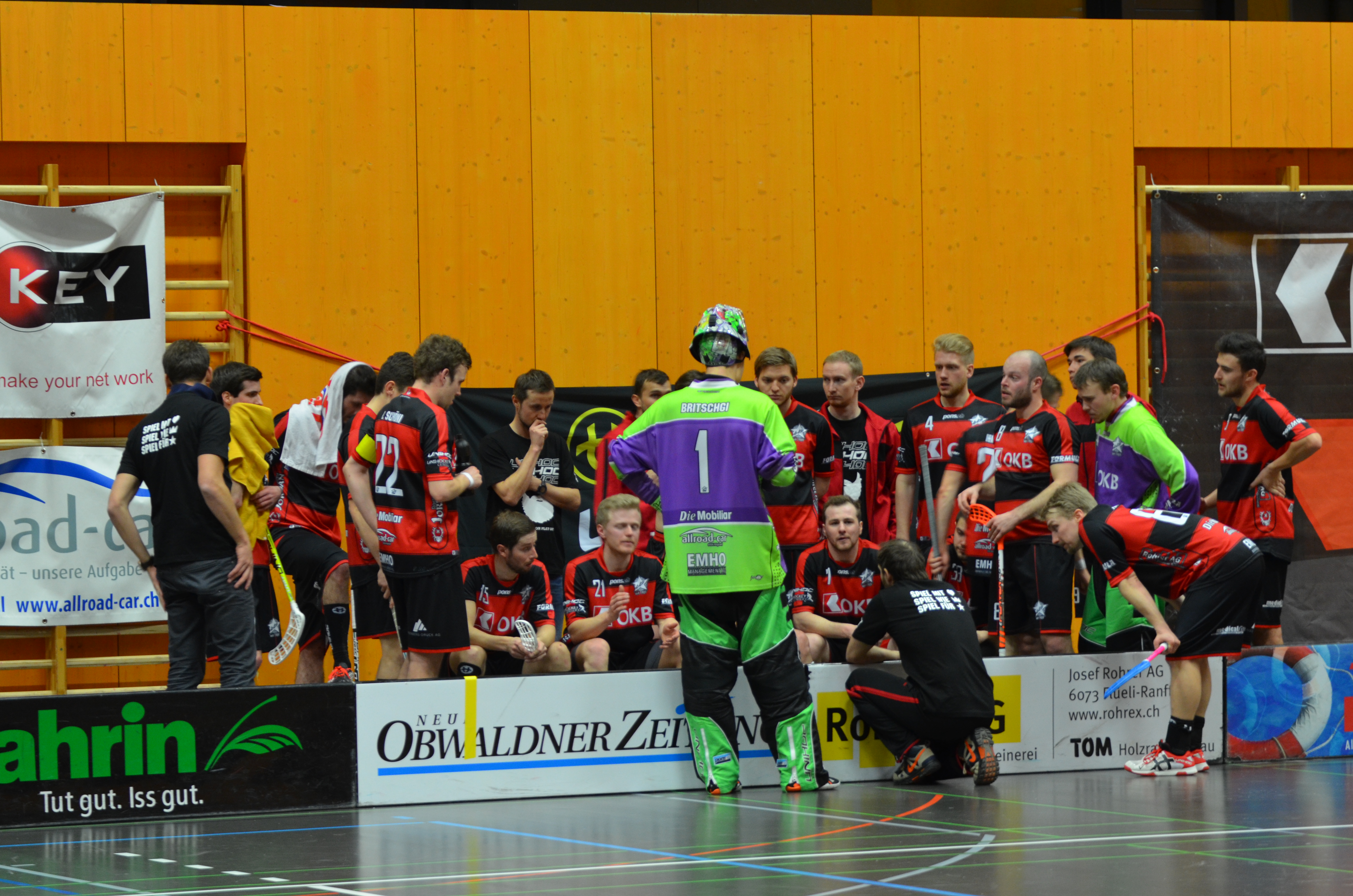 Ad Astra Sarnen, Michal Rybka, Sarnen, Unihockey, Floorball, Swiss Unihockey, Simon Abächerli, Finalrunde NLB