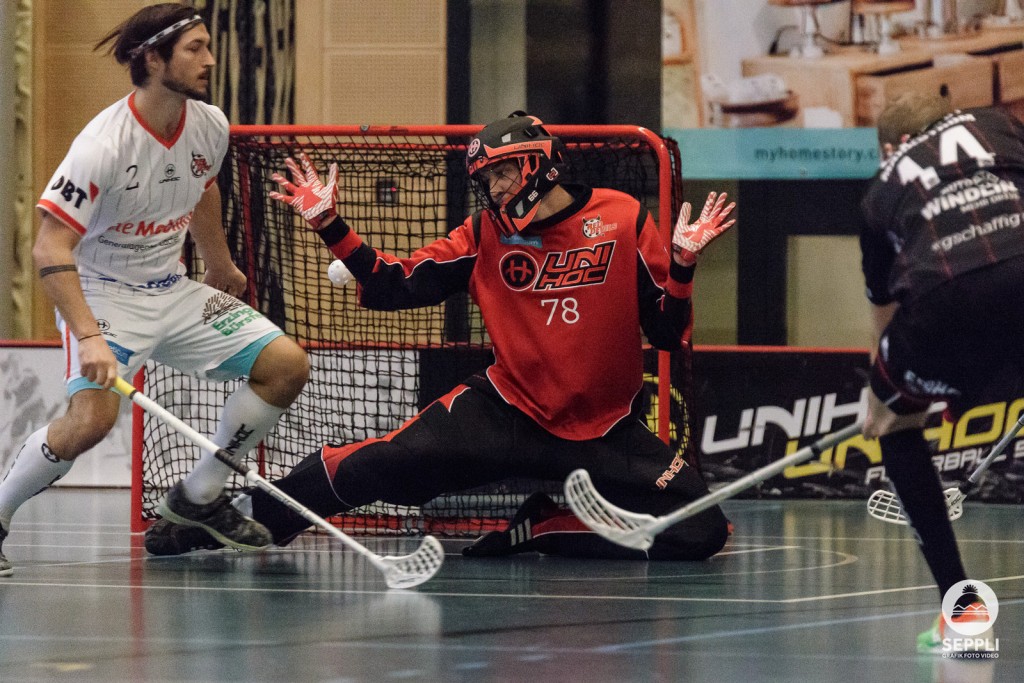 Markström überwindet Fleischmann zum 0:2 (Foto: Pascal Müller)