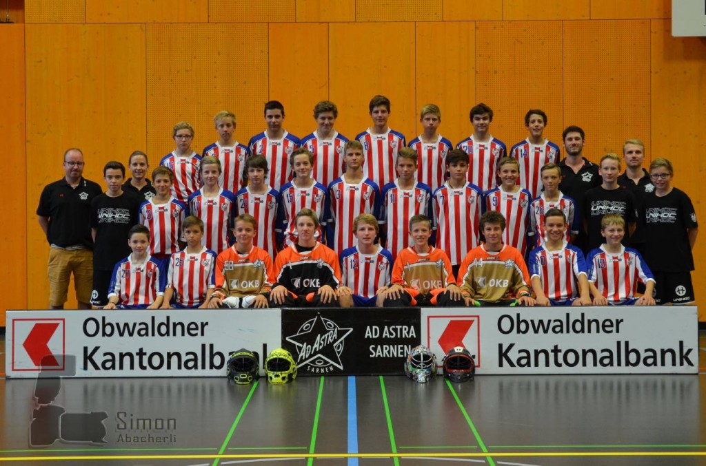 Das Teamfoto der U16-Mannschaft vom Team Unterwalden (Foto: Simon Abächerli)