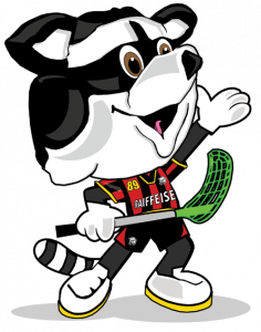 Adi Astra, das neue Maskottchen von Ad Astra Sarnen spielt bereits Unihockey.